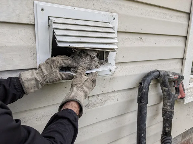 Dryer Exhaust Vent Cleaning in St. Cloud