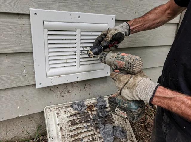 Dryer Vent Cover Replacement in St. Cloud