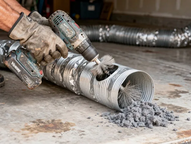 Professional duct cleaning by St. Cloud Dryer Vent Cleaning in St. Cloud