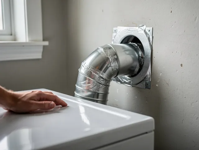 St. Cloud Dryer Vent Cleaning expert performing professional dryer vent repair and installation in St. Cloud
