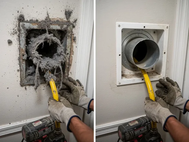 Expert gas dryer vent cleaning by St. Cloud Dryer Vent Cleaning in St. Cloud