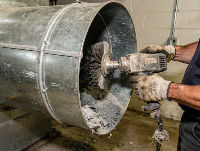 Industrial-grade dryer vent cleaning by St. Cloud Dryer Vent Cleaning in St. Cloud