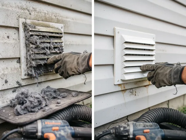 Residential dryer vent cleaning by St. Cloud Dryer Vent Cleaning in St. Cloud